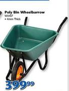 Poly Bin Wheelbarrow 4mm Thick WWo7