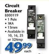 Circuit Breaker E000119-Each