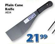 Plain Cane Knife A034