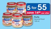 Purity Second Food-For 5 x 125ml