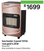 Totai 4.2Kw 3 Panel Gas Heater (Rose Gold) 81444347