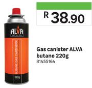 Alva 220g Butane Gas Canister 81455164