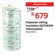 Isotherm Polyester Ceiling Insulation 135mm x 6 Sqm 81423873