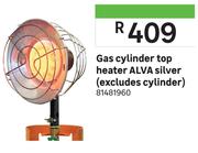Alva Silver Gas Cylinder Top Heater 81481960
