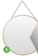 Mirror Round Shaped Dia 28.5cm 81475029