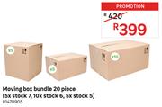 Moving Box Bundle 20 Piece (5 x Stock 7, 10 x Stock 6, 5 x Stock 5) 81478905