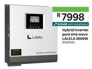 Lalela 3000W Hybrid Inverter Pure Sine Wave