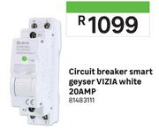 Vizia 20AMP White Smart Geyser Circuit Breaker