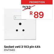 Switch Veti 3 1x3Pin 4x4
