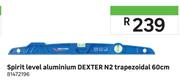 Dexter N2 Trapezoidal 60cm Aluminium Spirit Level