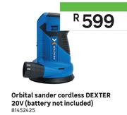 Dexter Orbital Sander Cordless 20V (Battery Not Included)