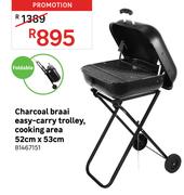 Charcoal Braai Easy-Carry Trolley
