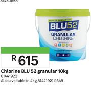 BLU52 Chlorine Granular 4kg