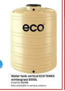 Eco Tanks 5050Ltr Water Tank Vertical (Wintergrass)