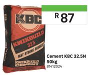KBC Cement 32.5N-50kg