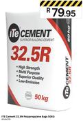 ITE Cement 32.5N Polypropylene Bags-50kg