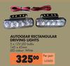 Autogear Rectangular Driving Lights L-05LED-Per Pair