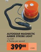 Autogear Mahnetic Amber Strobe Light L-S4A