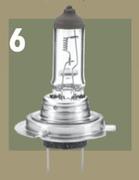 Hella Bulbs Bulb STD H7 24V 70W Px26D 8GH-242632-141