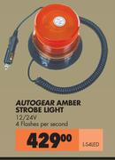 Autogear Amber Strobe Light L-S4LED