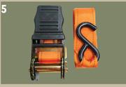 Midas Style Tie Downs, Straps & Luggage Holders Ratchet Tie Down 50mmx6m 900Kg LH06M