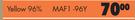 Midas Formula + Antifreeze Yellow 96% MAF1-96Y-1L