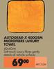 Autogear-X 400 Gsm Microfibre Luxury Towel MFC02M