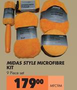 Midas Style Microfibre Kit 9 Piece Set MFC9M