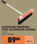 Autogear Squeegee With Aluminium 43 Handle Cream SQ026