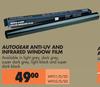Autogear Anti UV & Infrared Window Film WF01/D/SD WF05/D/SD