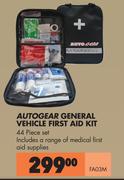 Autogear General Vehicle First Aid Kit FA03M