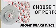 Ferodo Front Brake Discs For Renault Clio 2005-2014 DDF1201X