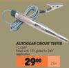 Autogear Circuit Tester CT01
