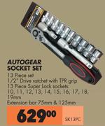 Autogear Socket Set SK13PC