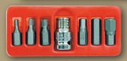 Autogear Sockets & Bit Sets 7 Piece Hex Bit Set SS07H