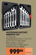 Autogear Ratchet Wrench Set RW12PC