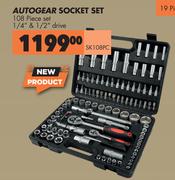 Autogear Socket Set SK108PC