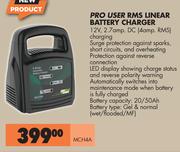 Pro User RMS Linear Battery Charger MCH4A
