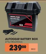 Autogear Battery Box 275 x 180 x 200mm BB02