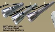 Autogear Cree LED Focusable Lens Aluminium Torches LIGCREE3AA