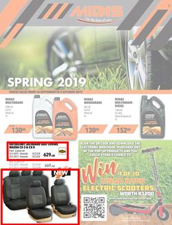Midas : Spring Catalogue (16 Sept - 6 Oct 2019), page 1