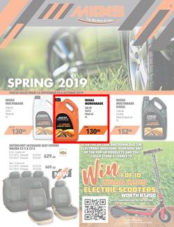 Midas : Spring Catalogue (16 Sept - 6 Oct 2019), page 1