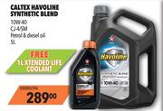 Caltex Havoline Synthetic Blend-5Ltr 