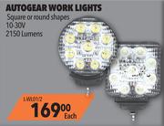 Autogear Work Light L-WL01/2-Each