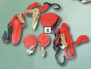 Autogear 5 Piece Set Luggage Strap And Tie Down 25mm x 1.8m 250Kg LH51