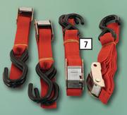 Autogear 4 Piece Set Luggage Strap And Tie Down 25mm x 1.8m 250Kg LH41