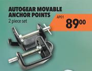 Autogear Movable Anchor Points (2 Piece Set) AP01