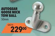 Autogear Goose Neck Tow Ball 50mm GA214