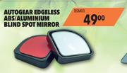 Autogear Edgeless ABS/Aluminium Blind Spot Mirror BSM03