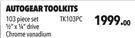 Autogear Toolkits 103 Piece Set TK103PC
